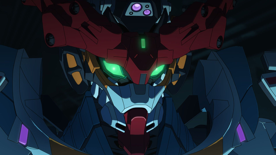 第1話 赤いガンダム